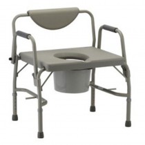 Nova Deluxe Drop Arm Bariatric Commode