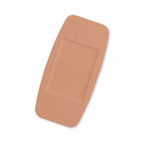 CURAD Plastic Adhesive Bandages - 2" x 4" - Box of 50