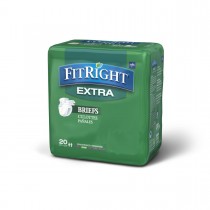 Medline FitRight Extra Briefs - 20 Pack