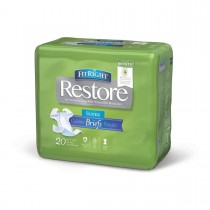 Medline FitRight Restore Super Briefs - 20 Pack