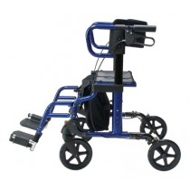 Lumex Hybrid Rollator Transport Chair