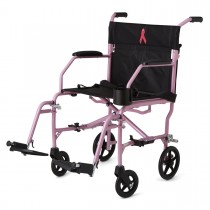 Medline Freedom 2 Ultralight Transport Chair - Pink