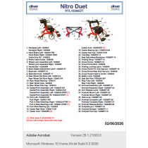 Nitro Duet Front Fork - LEFT