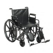 Drive Medical Sentra EC Bariatric Heavy-Duty Wheelchair 450lbs.