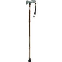 Carex Designer Folding Cane - Bronze