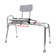 Roscoe Sliding Transfer Bench with Swivel Seat