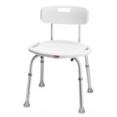 Carex Adjustable Bath & Shower Seat with Back