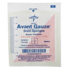 Medline Avant Gauze Sterile Drain Sponge