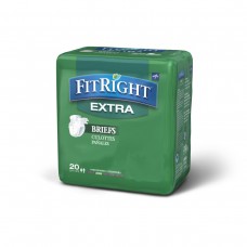 Medline FitRight Extra Briefs - 20 Pack