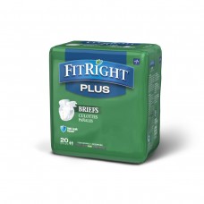 Medline FitRight Plus Briefs - 20 Pack