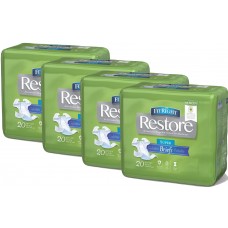 Medline FitRight Restore Super Briefs - 80 Pack