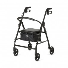 Medline Basic Steel Rollator with 6" Wheels