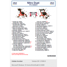 Nitro Duet Front Fork - LEFT