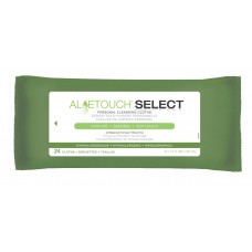 Medline Aloetouch SELECT Premium Spunlace Personal Cleansing Wipes Scented (24 Wipes per pack, 24 packs per case)