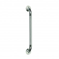 Drive Medical Chrome Knurled Grab Bar, 18"