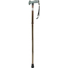 Carex Designer Folding Cane - Bronze