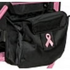 Medline Wheelchair Side Bag with Pink Ribbon