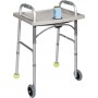 Drive Medical Universal Non-Folding Walker Tray with Cup Holder